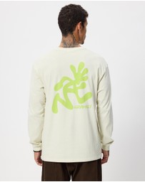 Gramicci - Running Man Pigment Dyed LS Tee