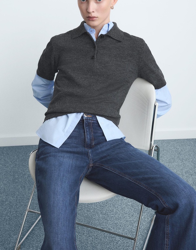 M.N.G - Violet Flared High-Rise Jeans