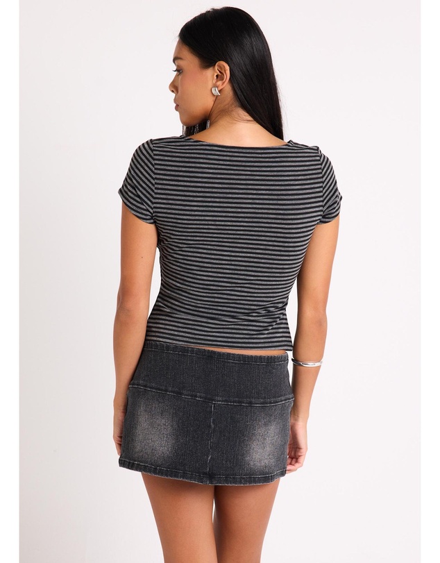 Insight - Charli Button Up Top