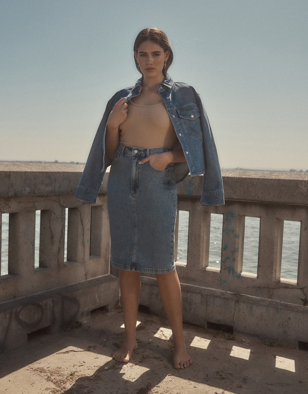 JACANDMOOKI - Indi Denim Skirt