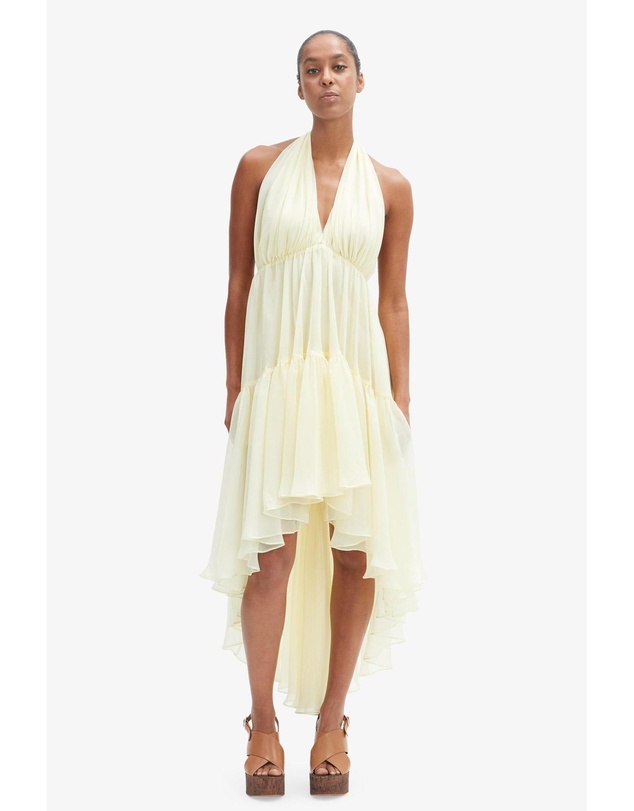 Bardot - Leona High Low Ruffle Dress
