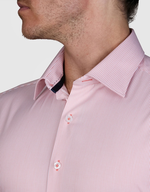Abelard - Bamboo Blend Bengal Stripe Slim Fit Shirt