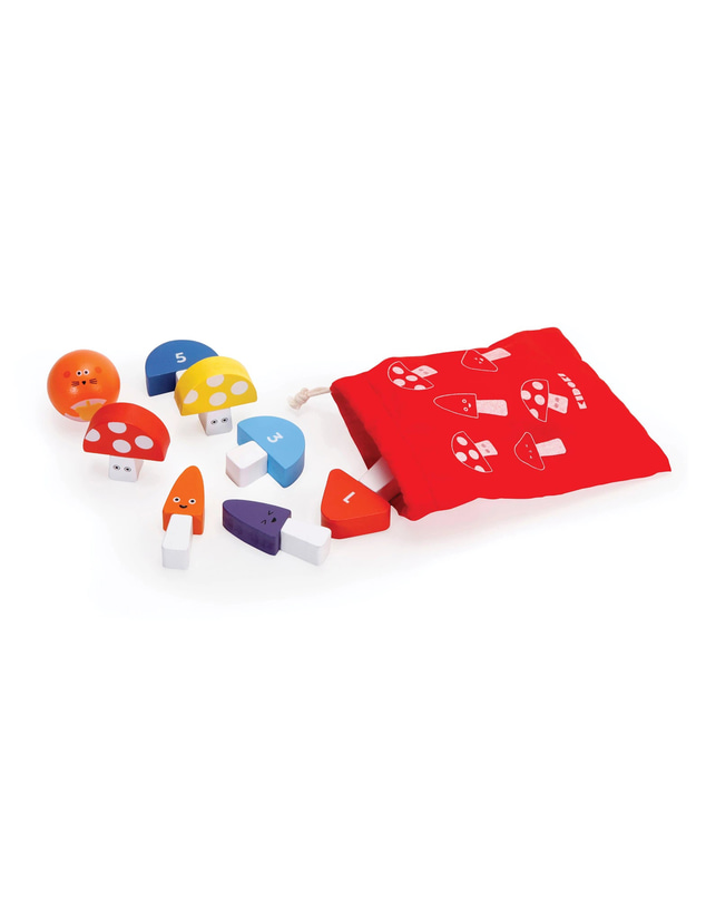 Kikkerland - It's a Strike! Mini Mushroom Bowling