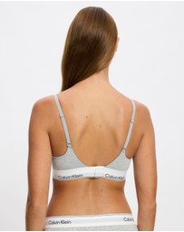 Calvin Klein - Icon Cotton Modal Push-Up Plunge Bra