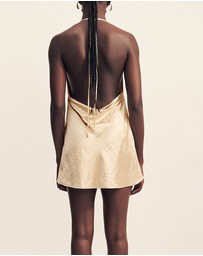Shona Joy - Andie Low Cowl Mini Dress