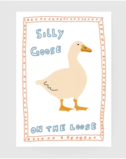 Inka Arthouse - Silly Goose by Paige Byrne