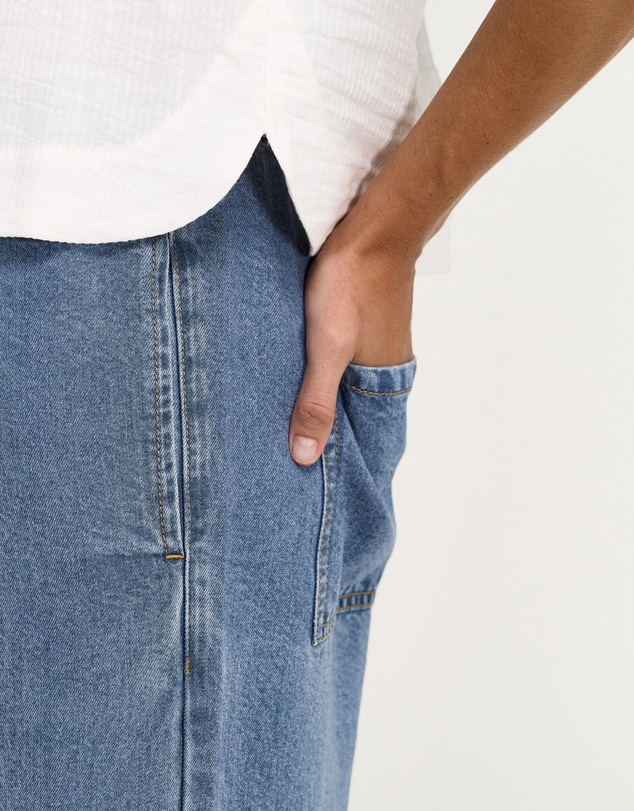 Staple the Label - Talia Chambray Relaxed Pants