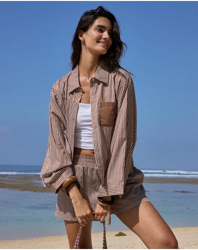 Araminta James - AJ Stripe Shirt