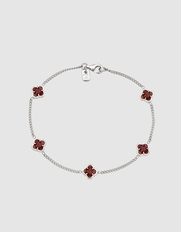 Kuzzoi - ICONIC EXCLUSIVE - Cloverleaf Bracelet in 925 Sterling Silver