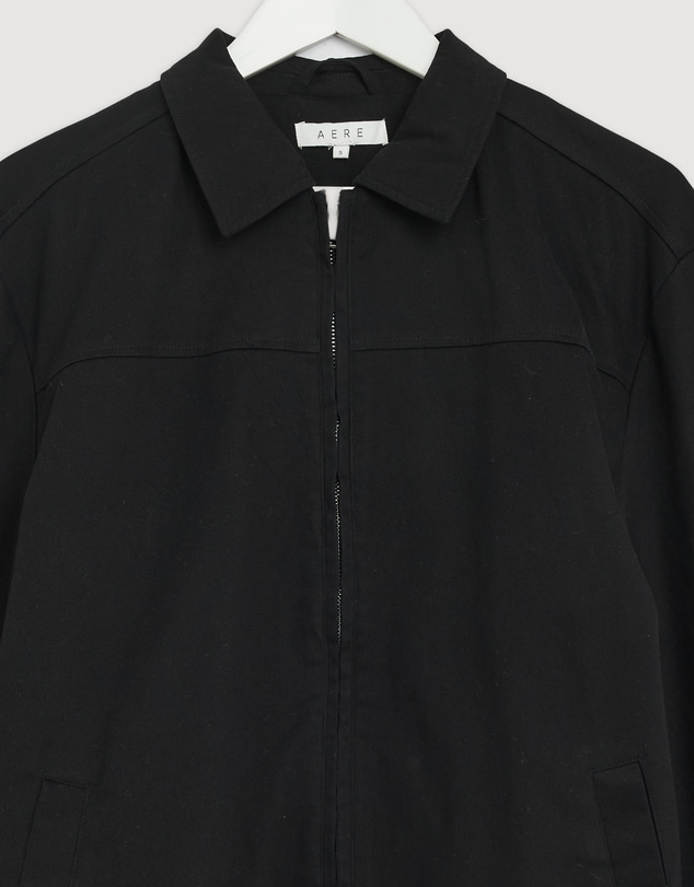 Revibe - Repaired AERE Organic Cotton Twill Trucker Jacket - International-S