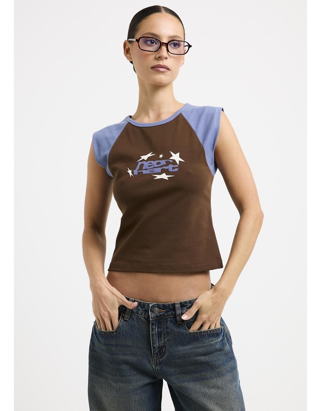 Neon Hart - Buster Ringer Baby Tee