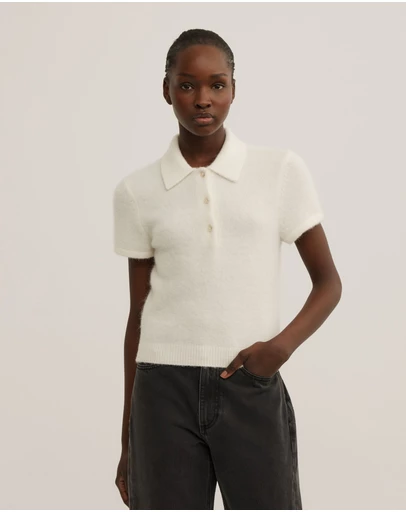 Witchery - Fluffy Polo T-shirt