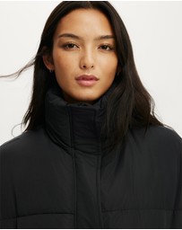Cotton On Body Active - The Mother Puffer Funnel Neck Jacket