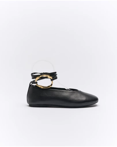 Goldie The Label - Zinnia Leather Ballet