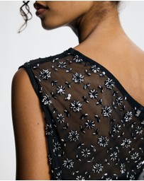 Lover - Isadora Asymmetric Sequin Top