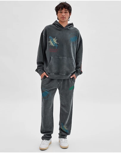 GUESS Originals - GUESS Originals x Batman Signal Trackpants