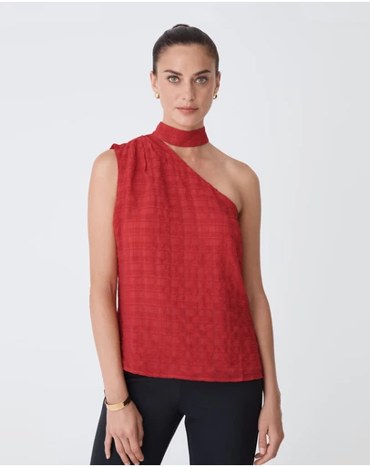 Forcast - Ashlyn One Shoulder Top