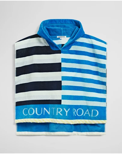 Country Road - Logo Swim Poncho