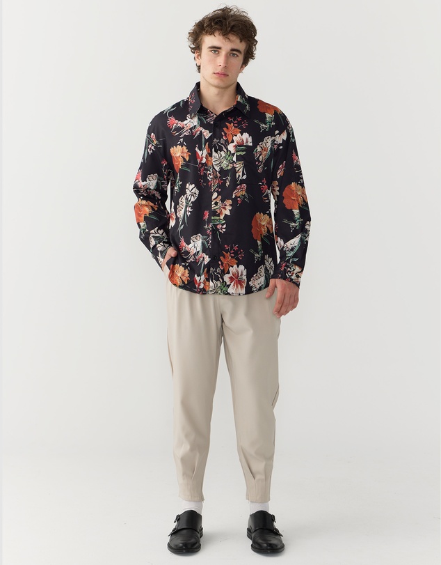 Justin Cassin - Sayer Flower Shirt