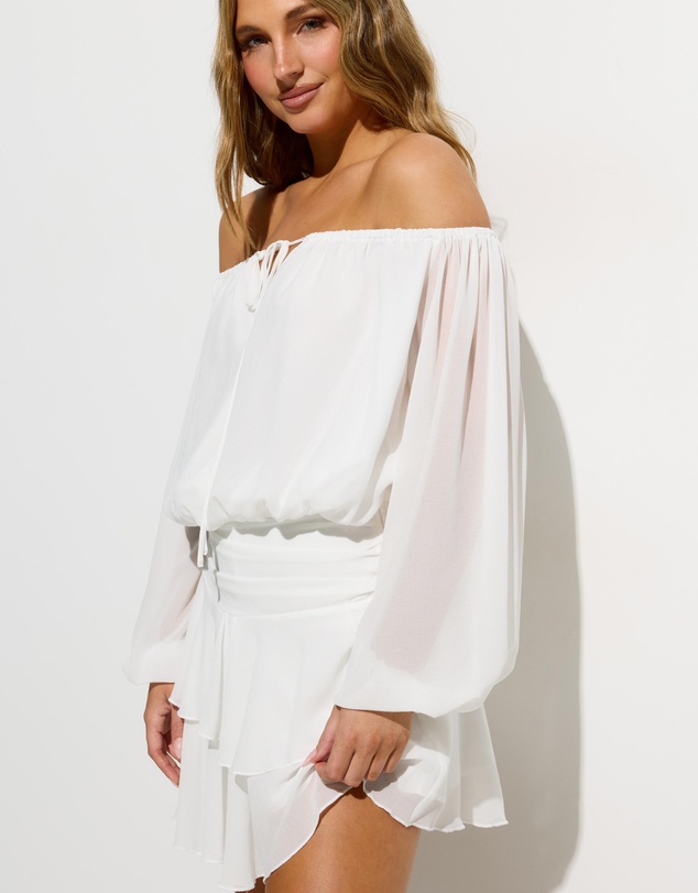 Dazie - Ramona Off Shoulder Mini Dress