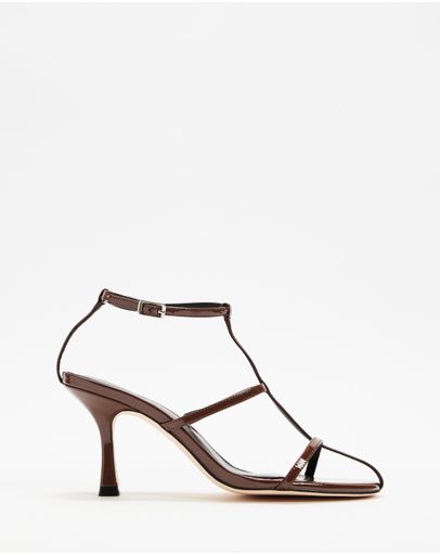 Choc Patent Leather