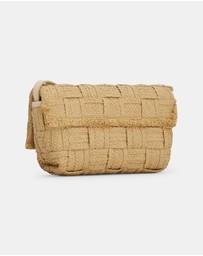 Oroton - Etta Medium Clutch Texture