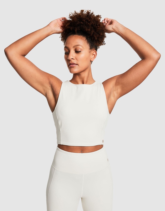 BAHE - Reforma High Neck Longline Crop