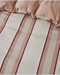 Linen House - Nara Bamboo Cotton 400TC Stripe Quilt Cover Set
