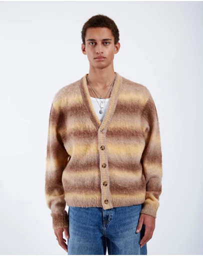 Dr Denim - Tom Cardigan Fade Yellow