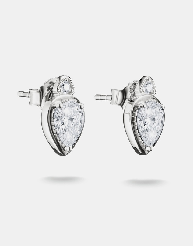 THOMAS SABO - THOMAS SABO Ear studs with zirconia in teardrop shape