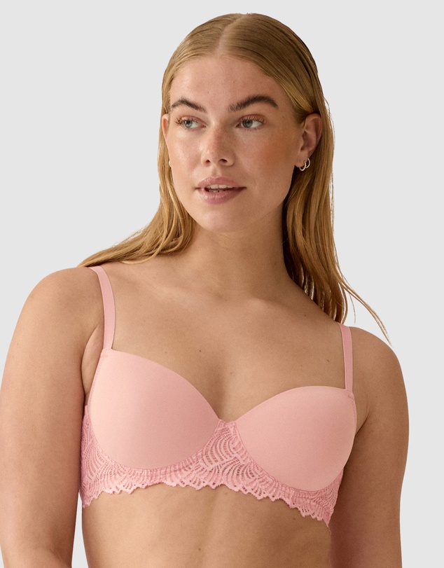 Naturana - Friday Wired Balconette T-Shirt Bra With Lace