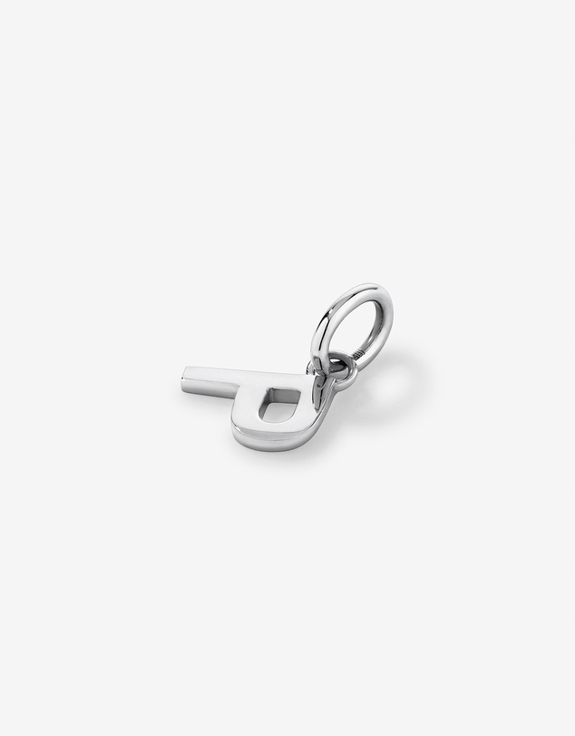 Michael Hill - Letter P Initial Pendant in Sterling Silver