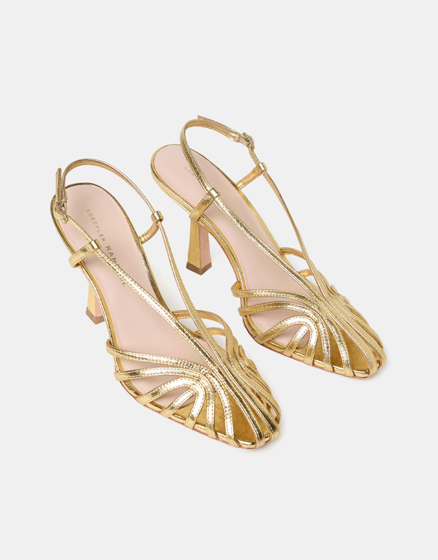 Loeffler Randall - Alexandra Lattice Slingback Sandals