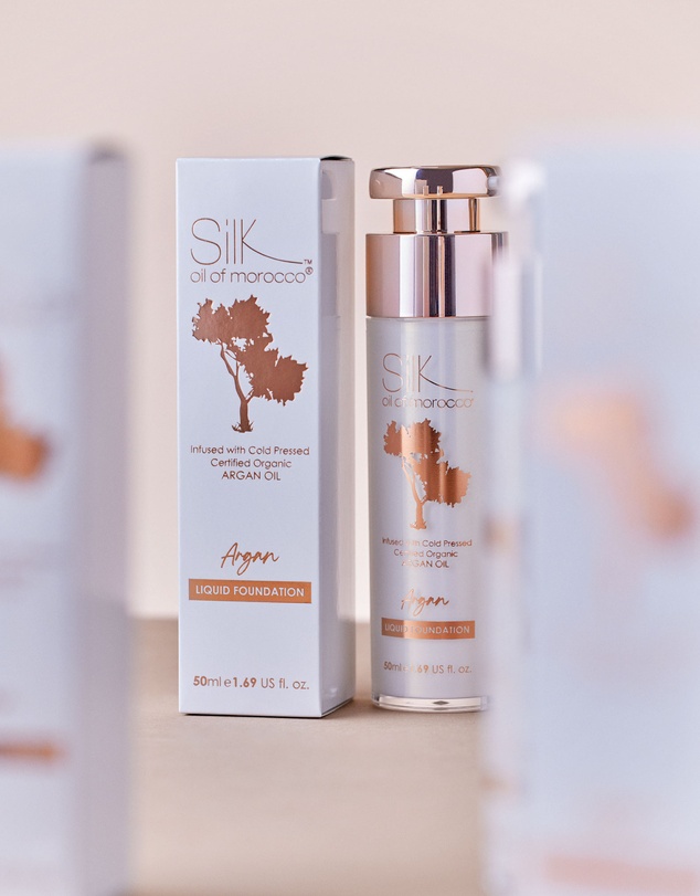 Silk Oil of Morocco - Silk Oil of Morocco Perfect Match Foundation - Value Pack - Tan