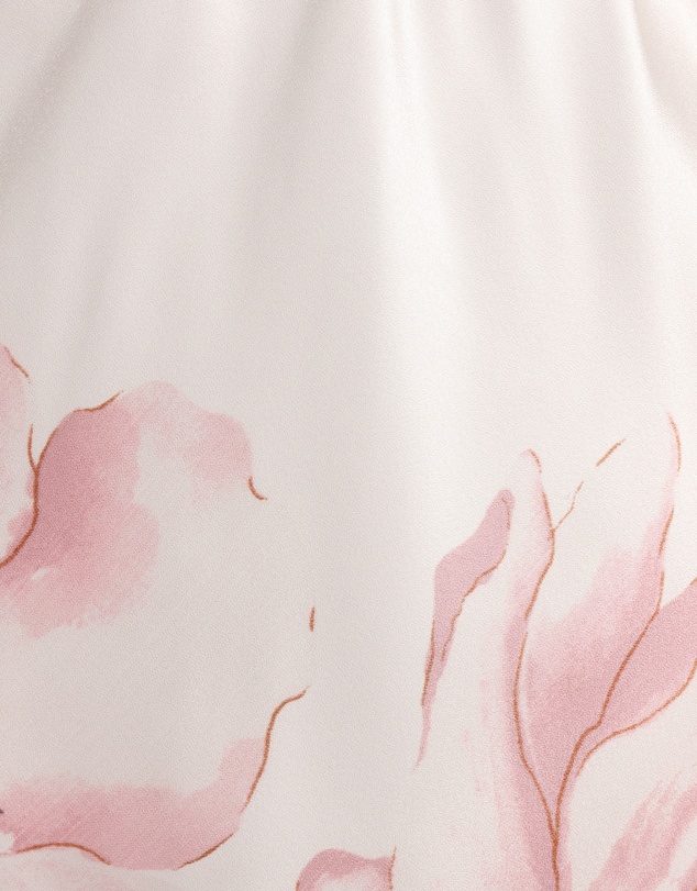 Petal & Pup - Lila Maxi Skirt - Pink White Floral