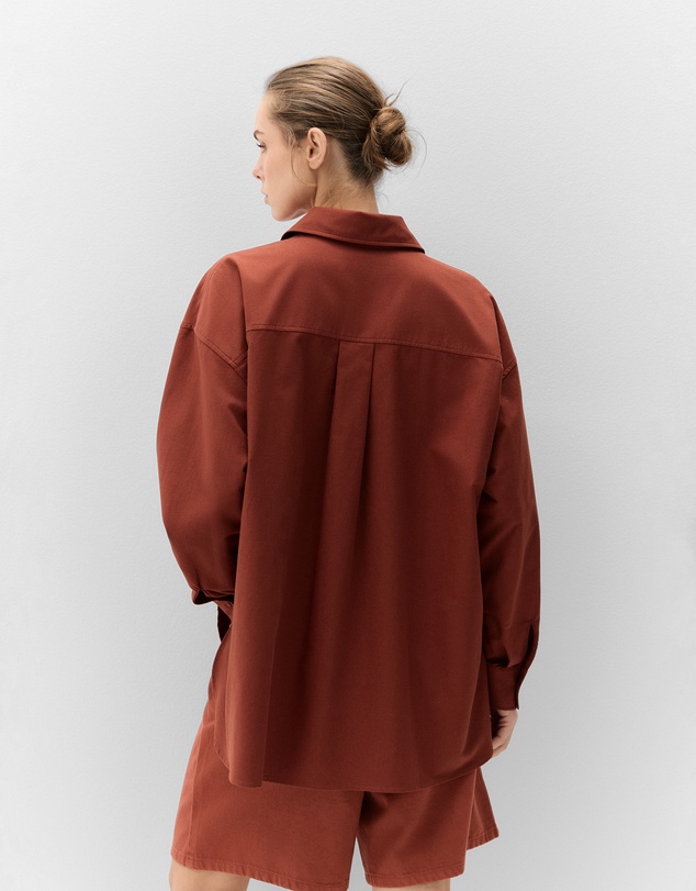 UNISON - Oversized Oxford Shirt