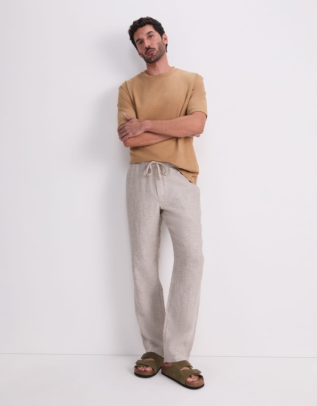 Sportscraft - Caffery Yarn Dyed Linen Pant