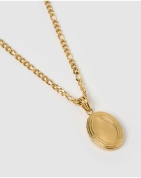 Arms Of Eve - Classic Gold Locket Necklace