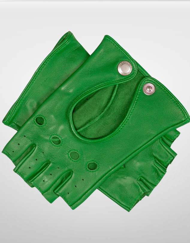 DENTS - Fingerless Leather Driving Gloves