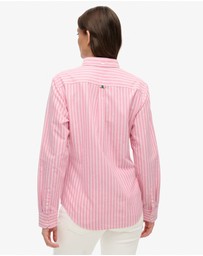 Superdry - Slim Oxford Long Sleeve Shirt