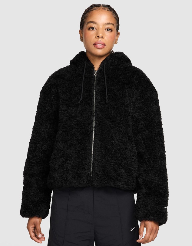 Nike - Therma-FIT Sherpa Full-Zip Hooded Jacket