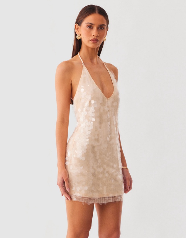SNDYS - Calena Halter Mini Dress - ICONIC EXCLUSIVE