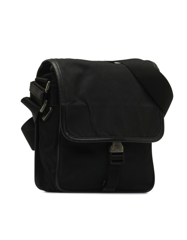 Pre-Loved by Azura Reborn - Pre-Loved Tessuto Buckle Messenger Bag
