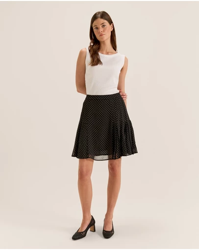 Review - Zoe Spot Mini Skirt