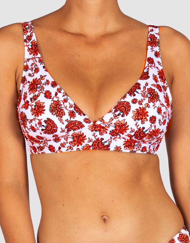 Baku Swimwear - Flamenco D-DD Cup Longline Bikini Bra Top