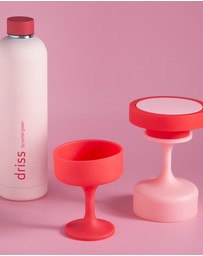 porter green - mecc | silicone unbreakable cocktail glasses