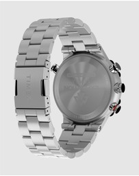 TIMEX - Expedition Tide-Temp-Compass 45mm Stainless Steel Bracelet Watch