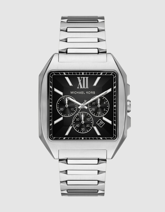 Michael Kors - Hayes Silver Tone Chronograph Watch