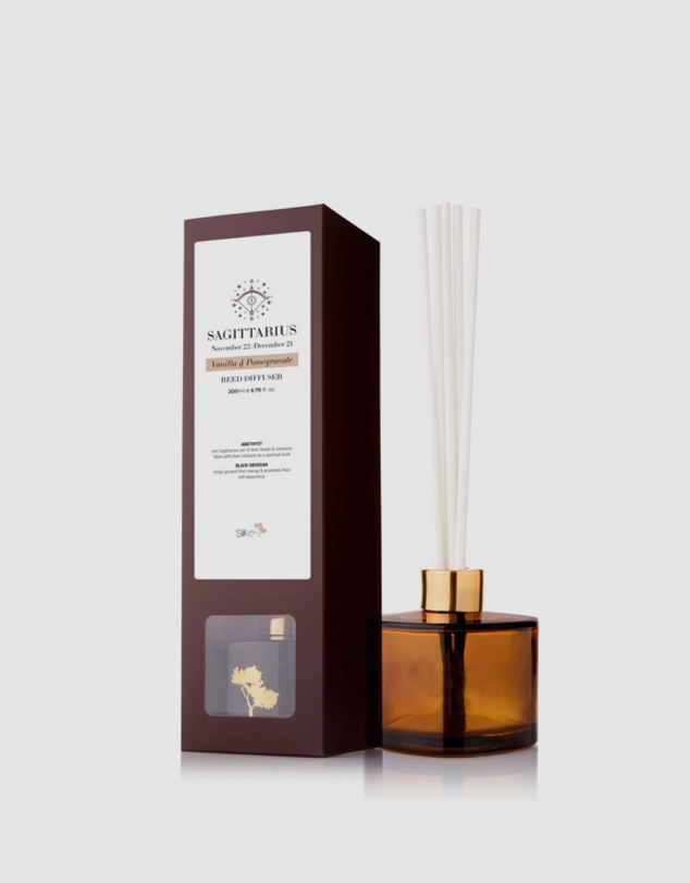 Silk Oil of Morocco - Aquarius Amber Reed Diffuser