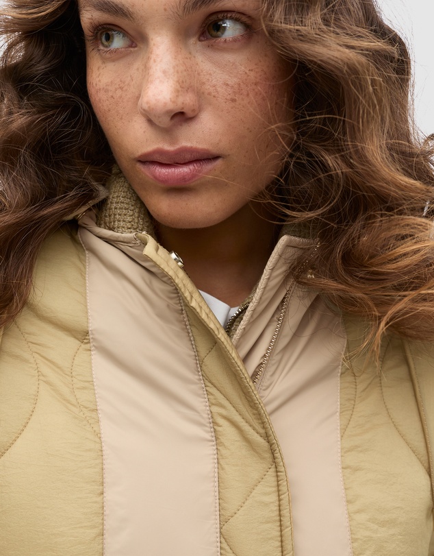 Seed Heritage - Colour Block Puffer Jacket